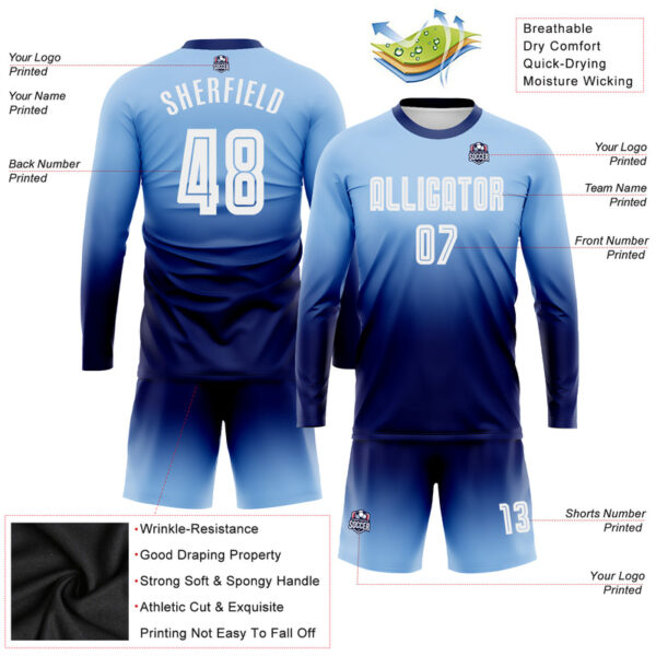 Soccer Long Sleeves Tees - Image 5
